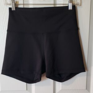 Lululemon High-Waist Black Women's Athletic Shorts